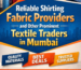 Reliable Shirting Fabric Providers